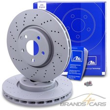 ATE 2x BREMSSCHEIBE BELÜFTET Ø322 GELOCHT VORNE FÜR MERCEDES CLS C218 BJ AB 11- ATE 2x BREMSSCHEIBE BELÜFTET Ø322 GELOCHT VORNE FÜR MERCEDES CLS C218 BJ AB 11-