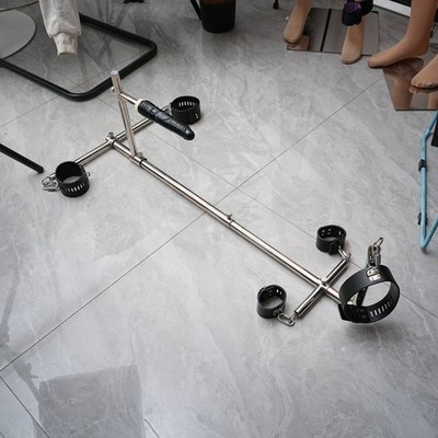 Bondage Bar with Dildo Hand Ankle Cuff Sex Toy Torture Rack Frame BDSM Anal  Plug | eBay