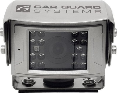 CARGUARD RAV-F Rückfahrkamera, 700 TVL, 125°, silber, 9-32V, PAL inkl. Kabel
