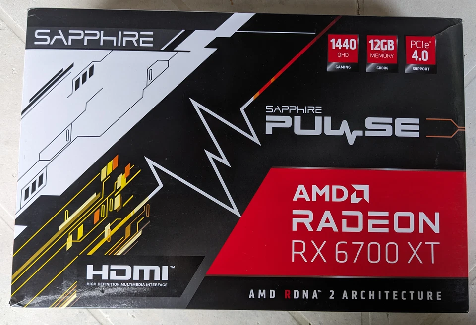 Carte graphique AMD RX 6700XT Sapphire Pulse 12GB GDDR6 - Bild 4 von 4