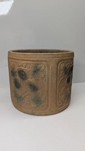 Vintage RRP Co Pottery Brushware Planter 9" Red Wing Monmouth Ransbottom