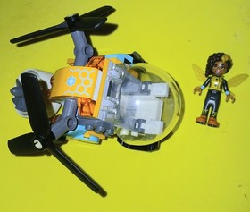 LEGO DC Super Hero Girls 41234 - BUMBLEBEE HELICOPTER INCOMPLETE RETIRED SEE PIC