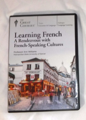 Learning French : A Rendezvous with French-Speaking Cultures DVD Only  NO BOOK