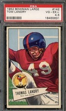 1952 Bowman Large Football Cards 23