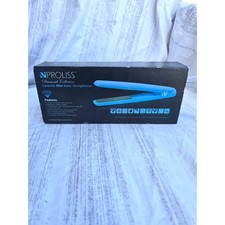 Proliss Diamond Collection Ceramic Mini Ionic Straightener   MB-118DC Blue