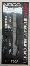 NOCO BOOST X GBX55 1750A 12V Lithium Jump Starter 7.5L Gas / 5.0L Diesel - New 