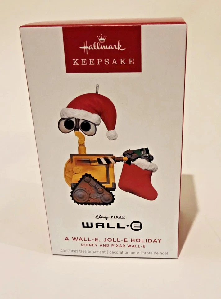2025 Hallmark Disney Pixar A WALL-E JOLL-E Holiday Keepsake Ornament!