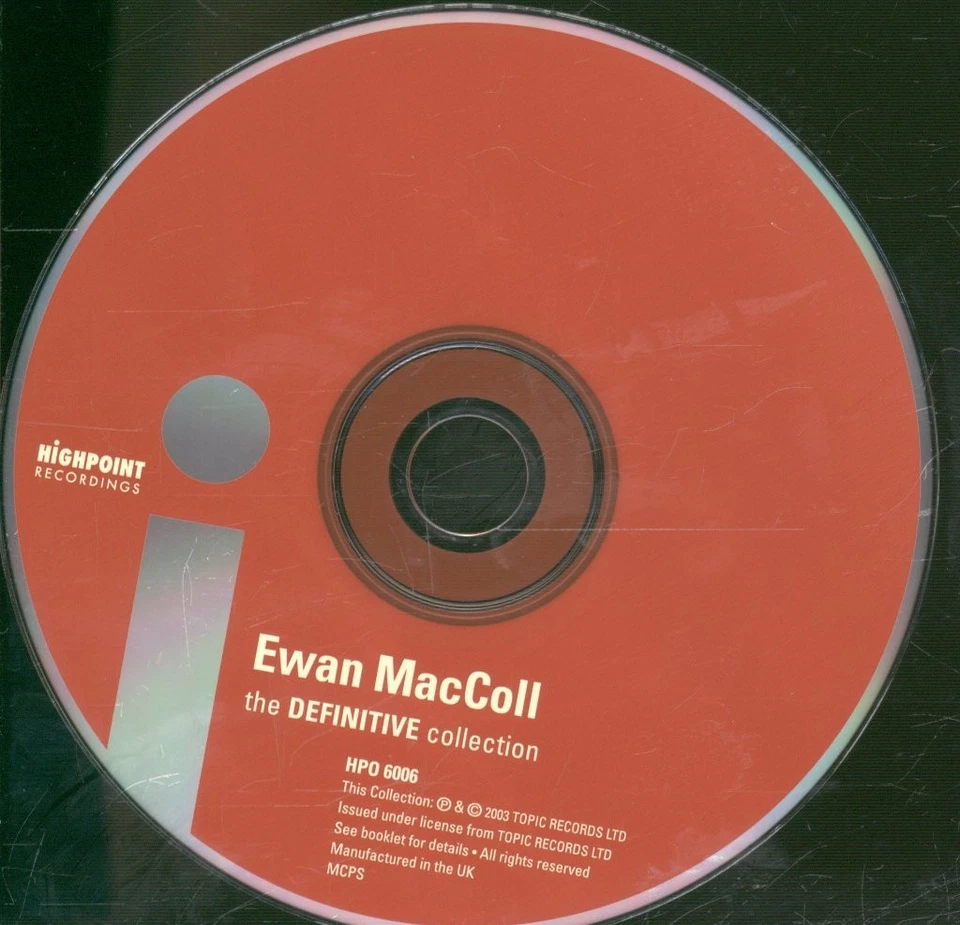 Ewan Maccoll Definitive Collection CD UK Highpoint Recordings 2003 HPO6006 - Bild 3 von 3