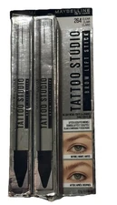 2 Pack Maybelline Tattoo Studio Brow Lift Stick New In Packaging 264 - Clear