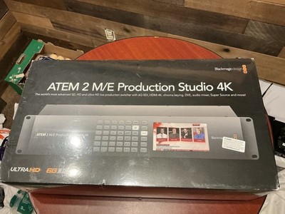 Blackmagic Design ATEM 2 M/E Production Studio 4K Switcher