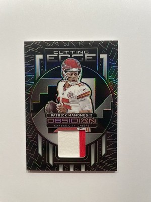 Patrick Mahomes II -- 2023 Panini Obsidian - Cutting Edge 2-Color Patch /25