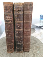 Antique British Battles on Land and Sea James Grant 3 Vol Set Cassell Illustrate