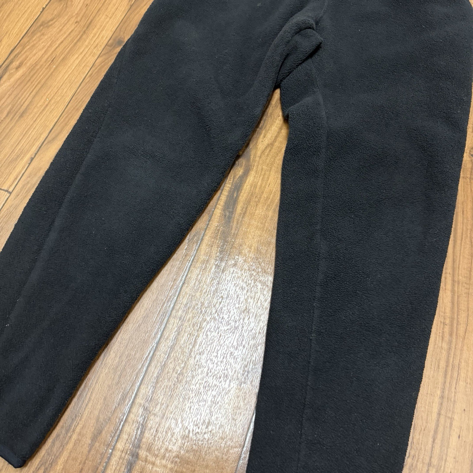 Vtg 90s Patagonia Synchilla Fleece Jogger Gaucho Pants Mens Large Black USA Made thumbnail 2