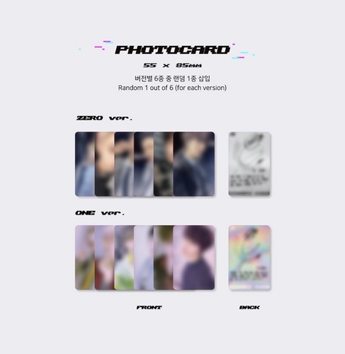 K-POP ONEUS 5th Mini Album BINARY CODE 2Ver SET CD+96p P.Book+2p Card+Lyrics - Imagen 7 de 12