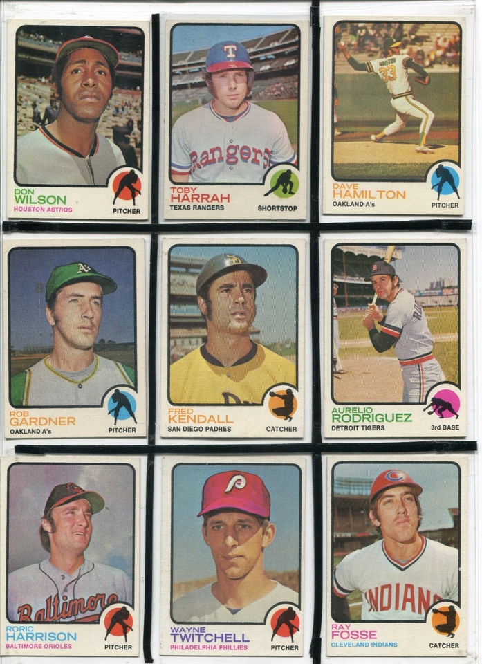 *Q - 1973 Topps 28 card lot: Willie McCovey, Bert Blyleven, AL & NL Playoff, etc - Image 3 of 4