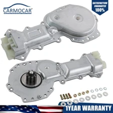 2pcs Front Window Motor w/9 Tooth Gear for Chevy Camaro Pontiac Firebird 1993-02