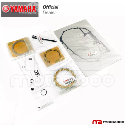 KIT DISCHI FRIZIONE COMPLETO ORIGINALE YAMAHA TMAX 500 530 560 DAL 2001 - 2023 - Imagen 3 de 5