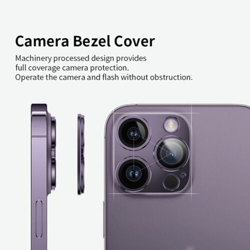 Coque Film Verre Trempé Lentille Appareil Photo 13 12 Pro Max pour iPhone 14 Plus/14Pro Max - Photo 4 sur 20