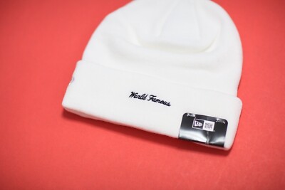 Supreme x New Era Box Logo White Beanie FW21 | eBay