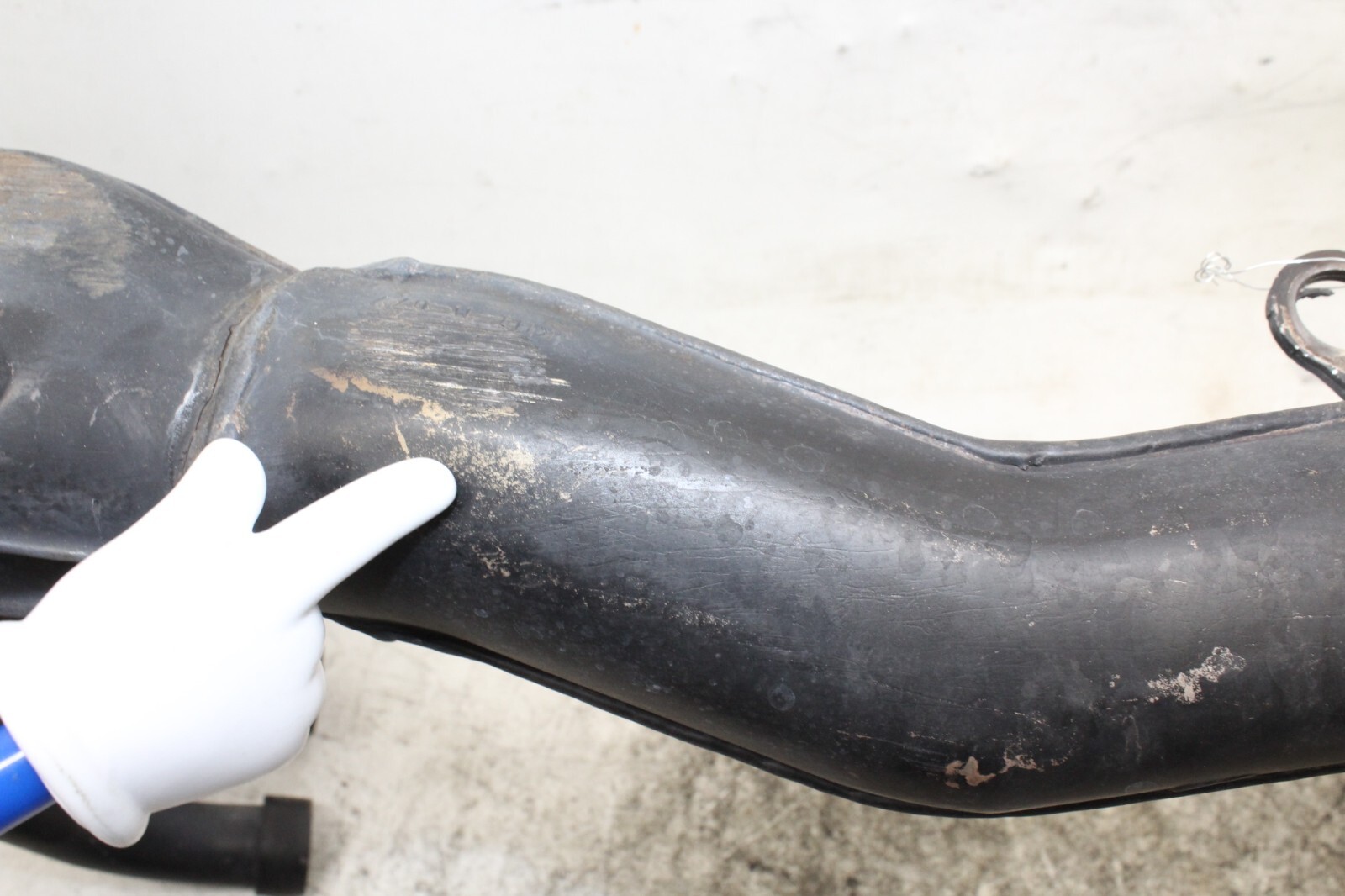 2001 Kawasaki Ninja Zx12r Zx1200a Full Exhaust System Headers Pipe