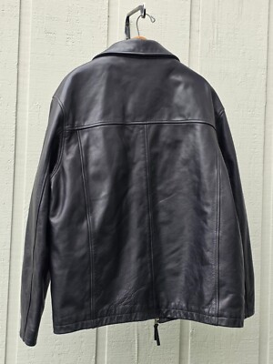 wilsons studio andrew marc”本革レザー jacket WILSON STUDIO ANDREW MARC-BLACK PREMIUM LEATHER RACER JACKET