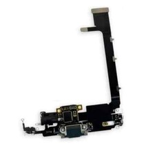 For iPhone11 Pro Max Replacement Charging Port Flex With Main Microphone (White)