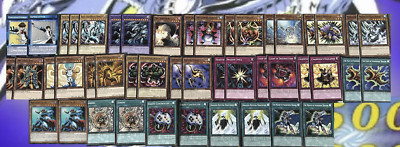 YuGiOh Classic Kaiba Blue-Eyes La Jinn The King of D. Deck & Gratis Spielmatte