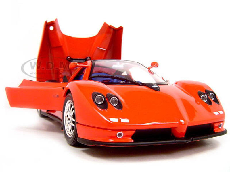 1/18 パガーニ　ゾンダ　c12 PAGANI ZONDA C12 RED 1/18 DIECAST MODEL CAR BY MOTORMAX 73147 | eBay