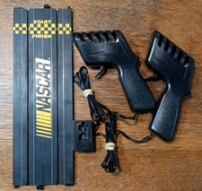   HO Scale Life-Like Racing Slot Car Lot Start Track w/ Power Supply, 2 Plungers