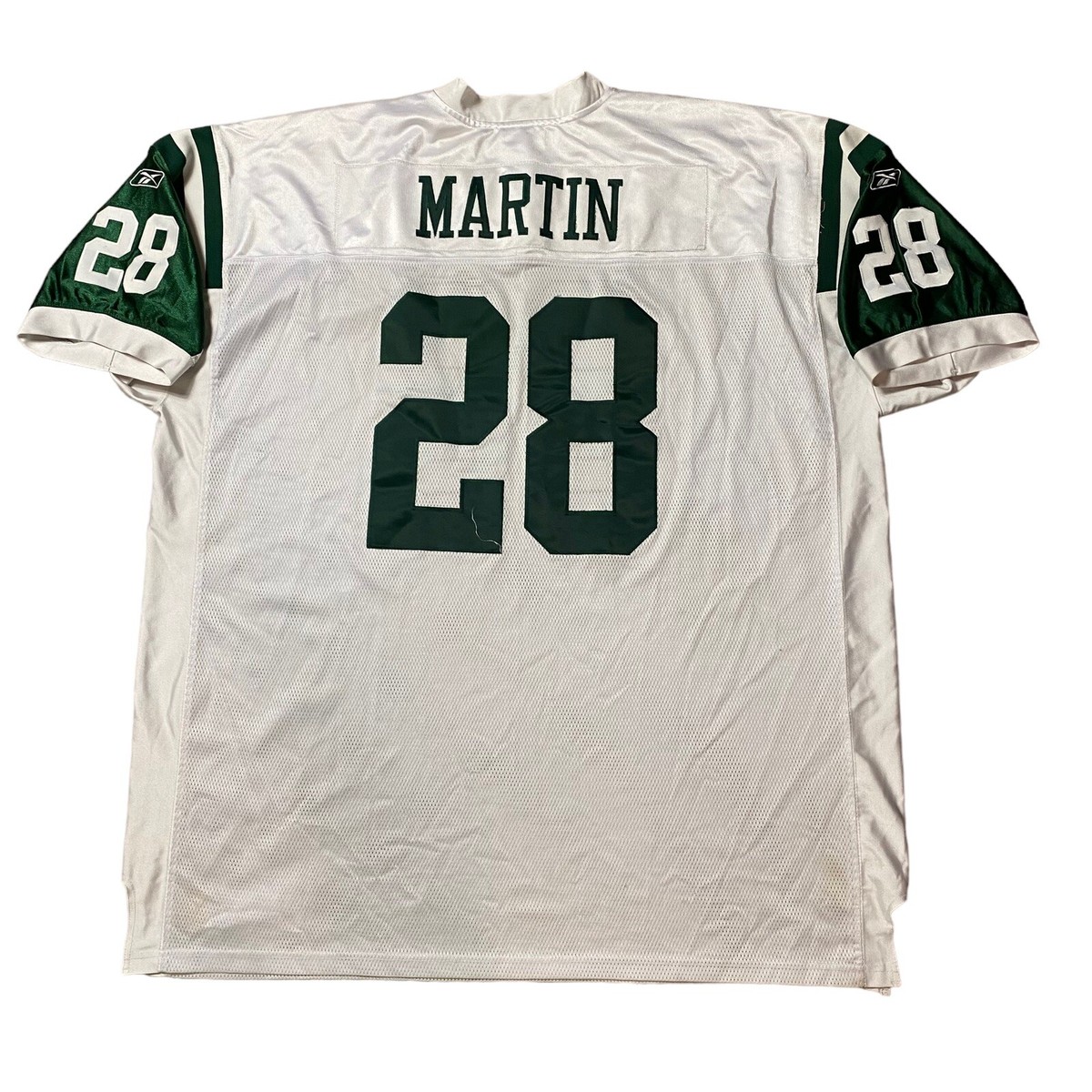 Curtis Martin #28 New York Jets NFL On field Reebok Jersey Adult