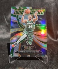 2020-21 Panini Select Giannis Antetokounmpo Turbocharged Silver Prizm SP Insert