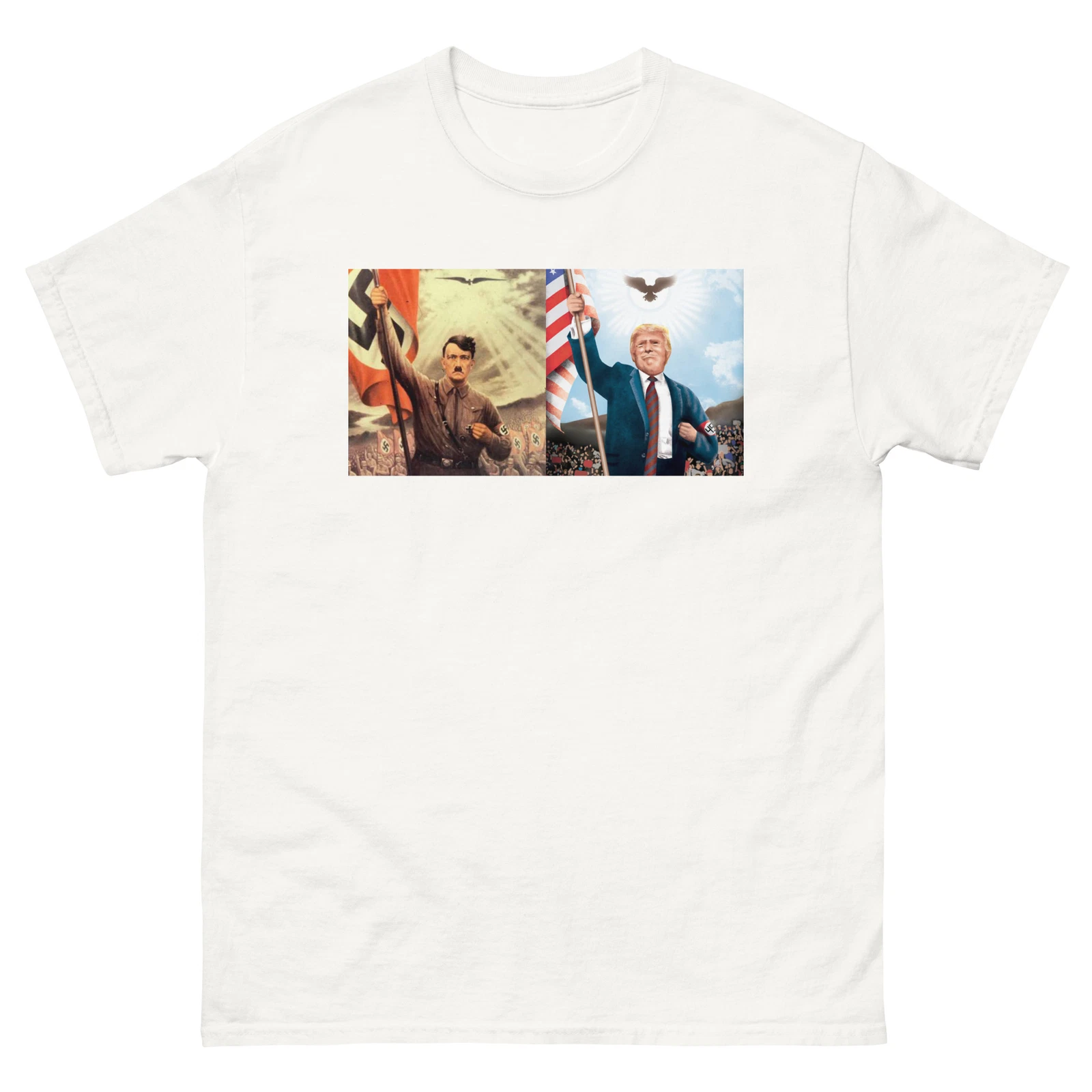 Vote Democratic, Trump Fascist Unisex T-Shirt
