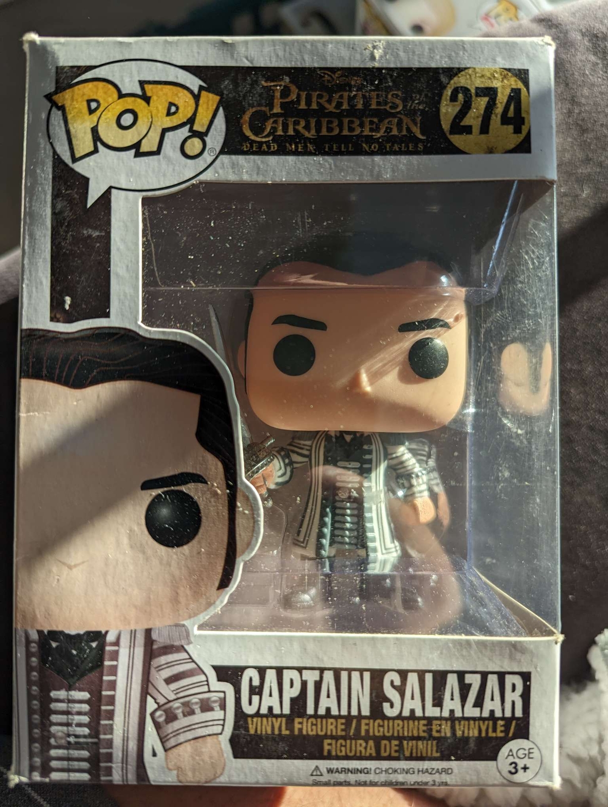 Damaged Box - Funko Pop Disney - Pirates of the Caribbean - Captain Salazar #274