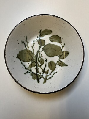 Midwinter Stonehenge GREEN LEAVES 1x Müslischale, Salatschale ca. 16cm Ø
