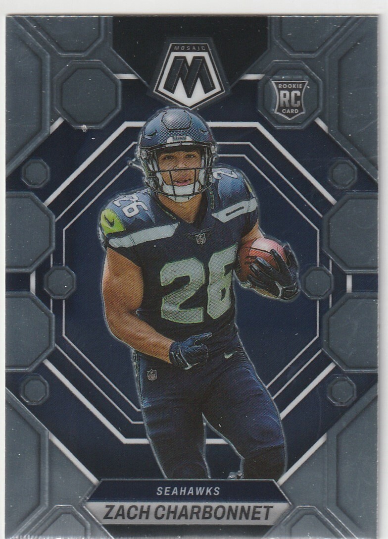 2023 Panini Mosaic #379 Zach Charbonnet RC Seattle Seahawks