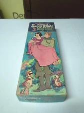 Original Vintage Disney Snow White and The Prince Magic Paper Dolls in Box 1967