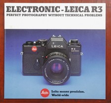 LEICA R3 SALES BROCHURE/164877