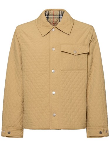 Supreme x Burberry Shearling Collar Down Puffer Beige 22SS | eBay