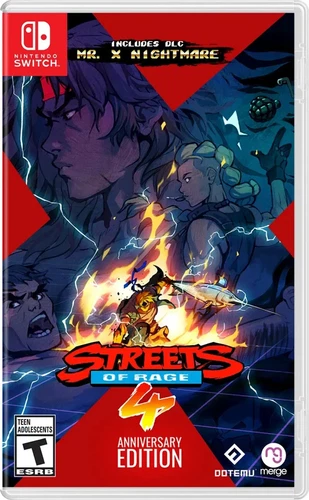 Streets of Rage 4 [Anniversary Edition] Switch Brand New Game (2021 Beat 'em Up)