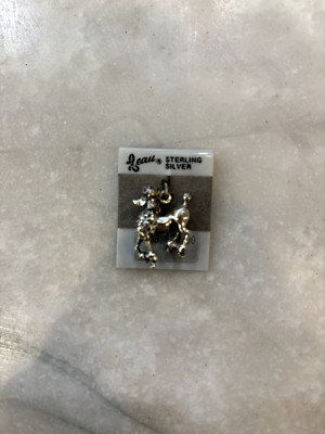 Lot of 4 Beau Sterling Silver Dog Charms