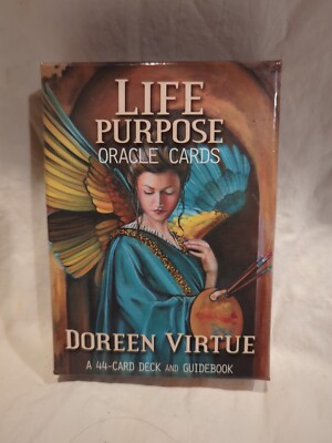 Life Purpose Oracle Cards by Doreen Virtue 44 Card Deck with Guidebook, Boxed