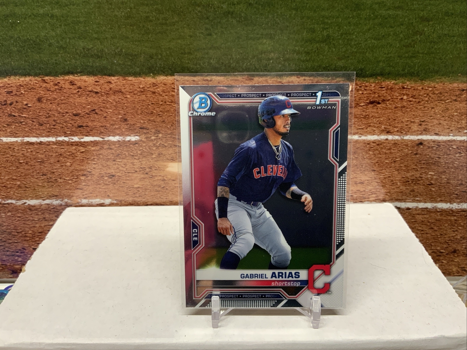 Gabriel Arias - 2021 Bowman Chrome - #BCP-89 1st Bowman - Guardians