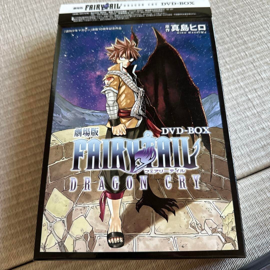 FAIRY TAIL Movie DRAGON CRY DVD Novel Sticker BOX Japan