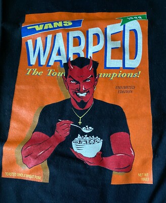 バルザック 雷矢 ツアーTシャツ Vintage Vans WARPED TOUR 1999 The Tour of Champions Devil