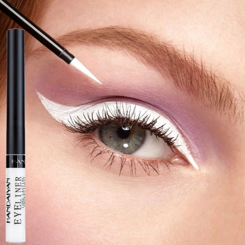 White Ultra thin Liquid Eyeliner Long Lasting Liquid Eye Liner Women