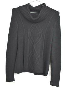 black sparkle turtleneck