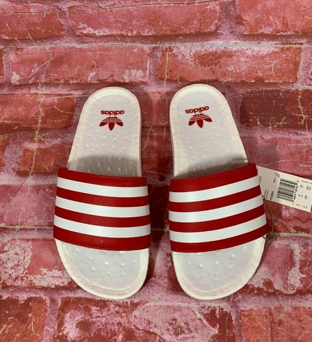 SANDALIAS ADIDAS ADILETTE BOOST SLIDES ROJO ESCARLATA BLANCO FX5895 PARA HOMBRE TALLAS - Imagen 2 de 6