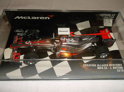 BRAND NEW MINICHAMPS ~ J. Button ~ MP4-25 Vodafone McLaren