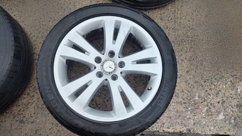 MERCEDES C CLASS WHEEL ALLOY FACTORY, 17X7.5IN, 5 TWIN SPOKE, R48, W204/S204/C20