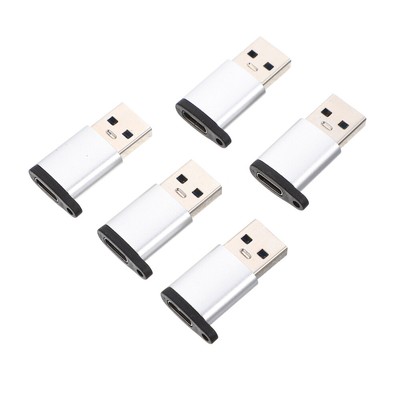  5 Pcs USB-Adapter Anschlüsse Typ-C-zu-USB-Adapter USB-Konverter